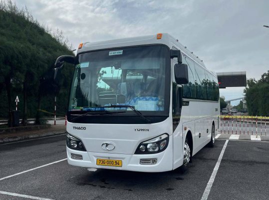 Bảng giá thuê xe 29 chỗ Quảng Bình 2026 tại Anh Dũng, xe Hyundai County đời mới