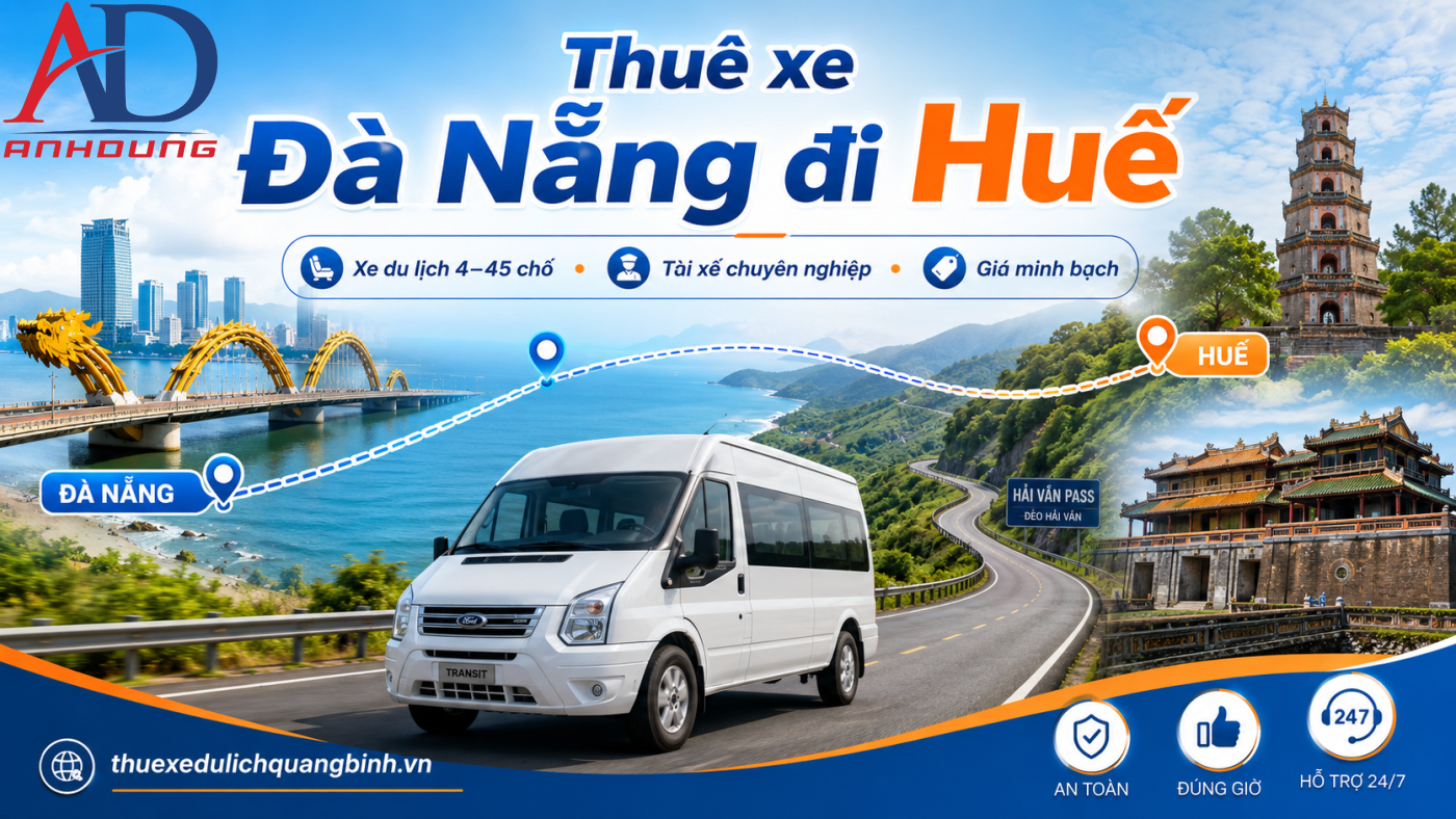 Thuê xe du lịch Quảng Bình
