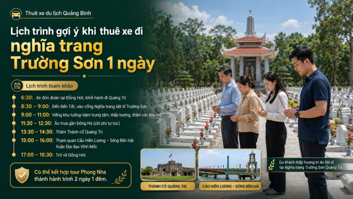 lịch trình tham quan